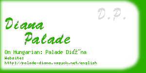 diana palade business card